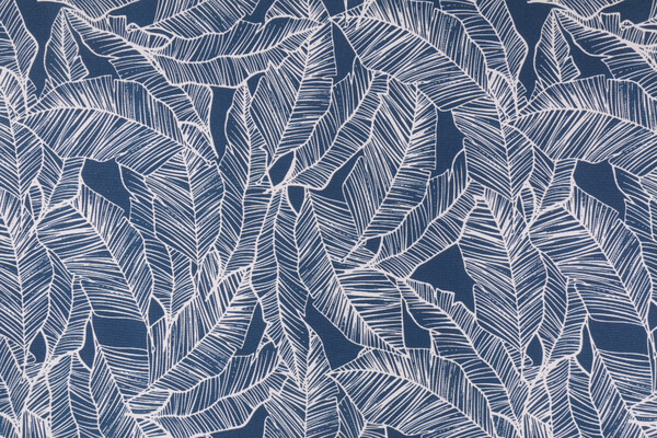 Premier Prints Pacific Printed Polyester Outdoor Fabric in Zaffre