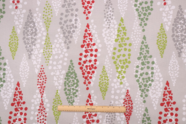 Premier Prints Angelo Printed Cotton Drapery Fabric in Pine