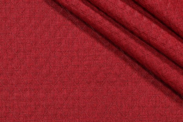 Richloom McHusk-Diamond Tech Printed Polyester Outdoor Fabric in Berry