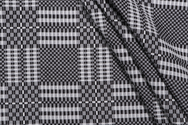 PK Lifestyles Millport Woven Decorator Fabric in Ebony
