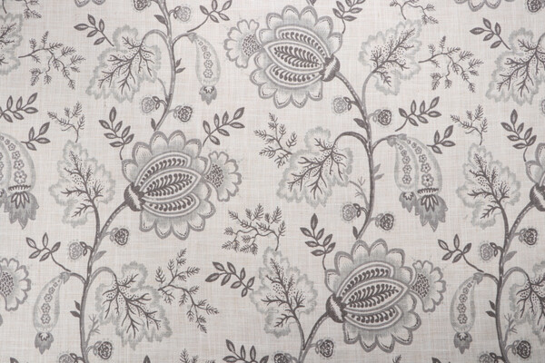 P Kaufmann South Point Printed Polyester Drapery Fabric in Stone