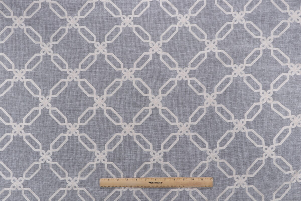 Network Sheer Embroidered Drapery Fabric in Natural