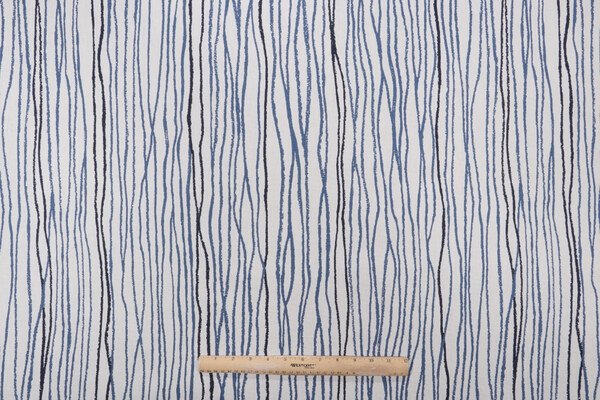 Click for 5 Yards Magnolia Home Rapids Printed Cotton Drapery Fabric in Harbor Magnolia Home Rapids Printed Cotton Drapery Fabric in Harbor