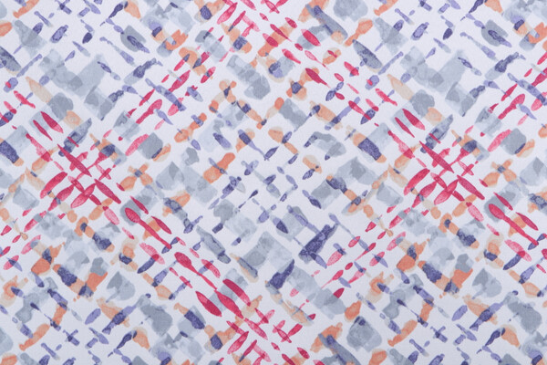 Richloom Capiz Printed Polyester Outdoor Fabric in Twilight