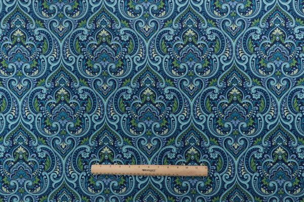 Click for 7 Yards Richloom Parkview Printed Polyester Outdoor Fabric in Lagoon Richloom Parkview Printed Polyester Outdoor Fabric in Lagoon