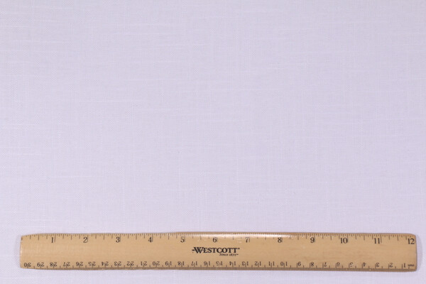 Covington Jefferson Linen Drapery Fabric in 143 Optic White