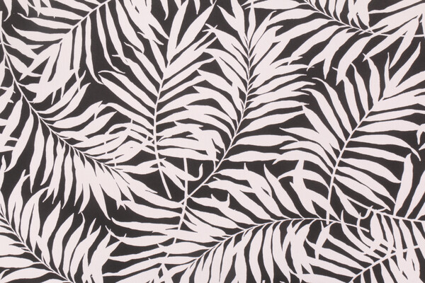 Tempo Terrasol Savannah Printed Poly Outdoor Fabric in Black