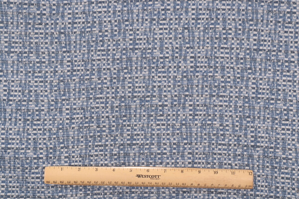 Covington Riad Woven Upholstery Fabric in 51-Denim