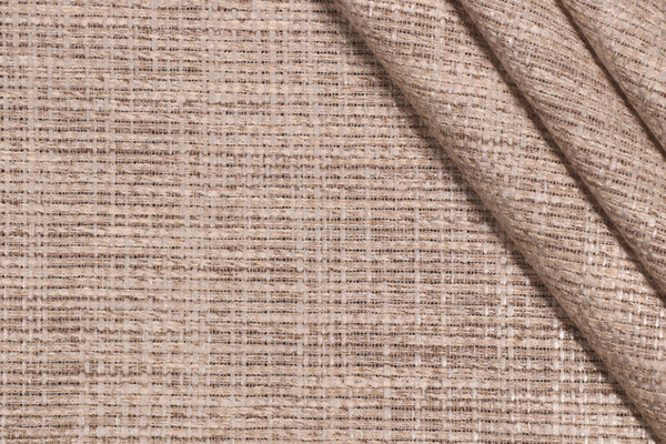 PK Lifestyles Clemence Semi-Sheer Drapery Fabric in Sandstone