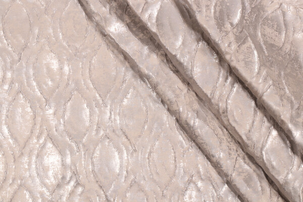 PK Lifestyles Dominique Damask Decorator Fabric in Pewter