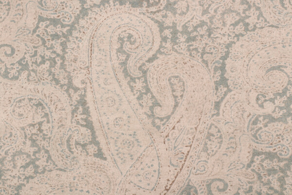 PK Lifestyles Romantical Printed Drapery Fabric in Seaglass