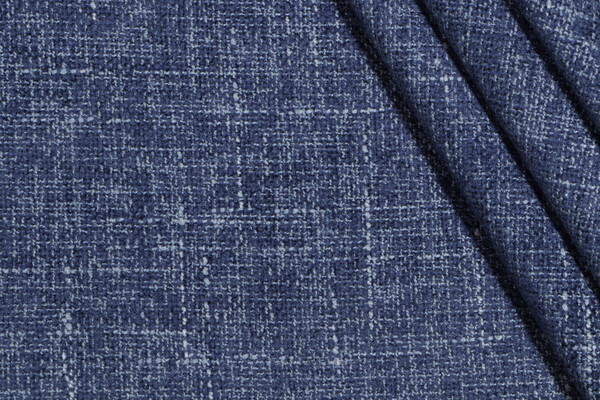 PK Lifestyles Mixology Performance Plus Chenille Upholstery Fabric in Lapis