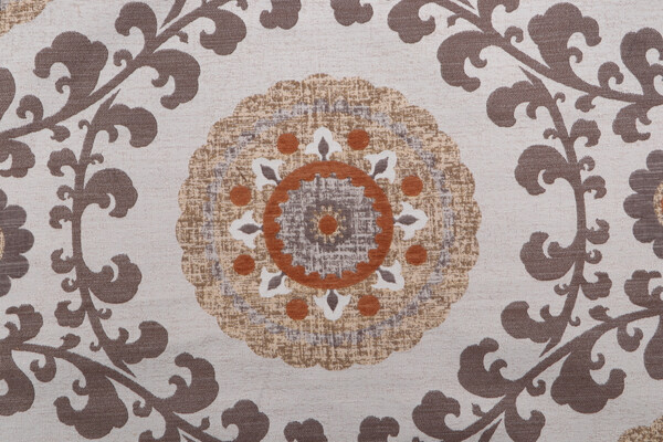 Leslie PT164 Woven Chenille Upholstery Fabric in Amber