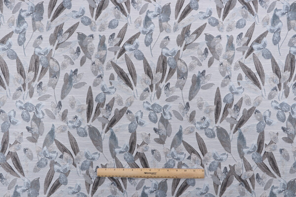 Golding Botanic Woven Upholstery Fabric in Dove