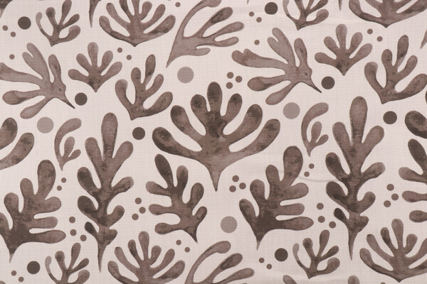 Terrasol - Matisse Printed Acrylic Outdoor Fabric in Taupe