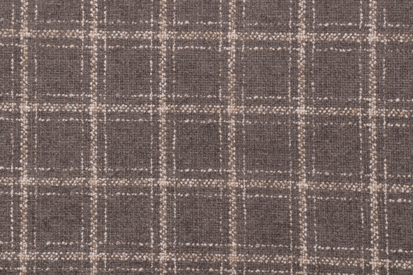 PK Lifestyles Glendale Plaid Chenille Upholstery Fabric in Shale