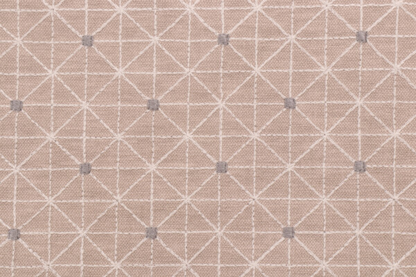 PK Lifestyles Sierra Embroidery Drapery Fabric in Linen