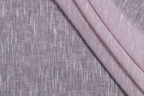 Lino Textiles Alcapulco Sheer Drapery Fabric in Lavender
