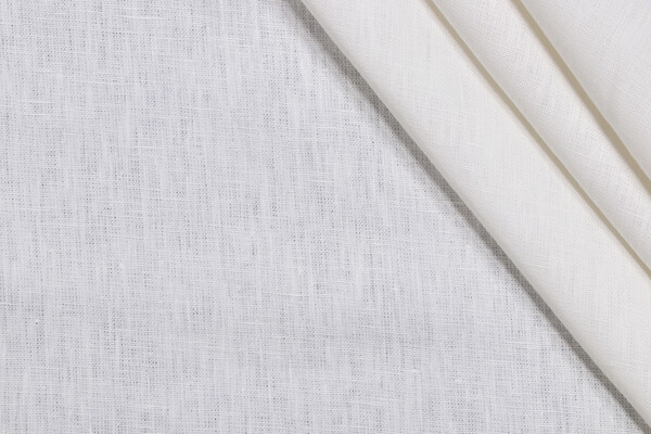Lino Textiles Nevada-120 Inch Woven Linen Drapery Fabric in Vanilla