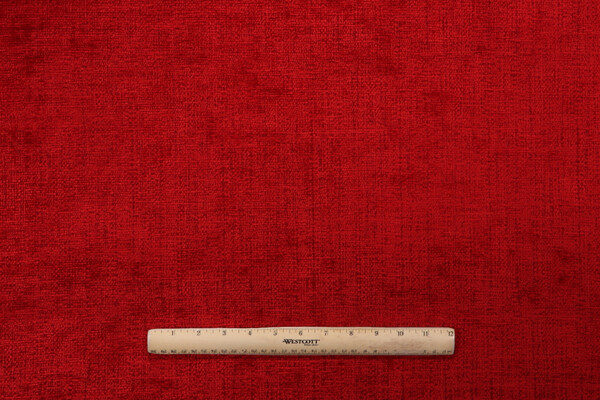 P Kaufmann Lucca Woven Chenille Upholstery Fabric in Blaze