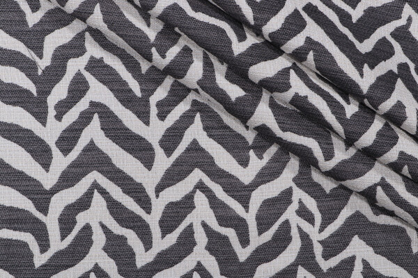 Golding Burke Woven Upholstery Fabric in Jet