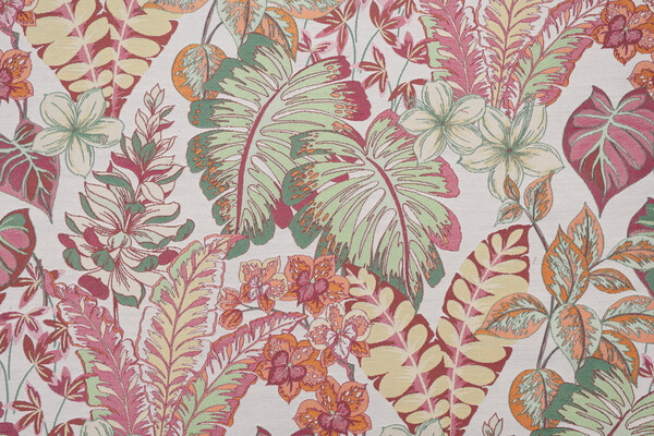 Covington Rainforest Tapestry Upholstery Fabric in 354-Fruit Punch 