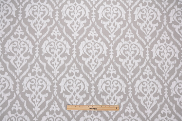 Sunitha Printed Polyester Outdoor Fabric in Natural 