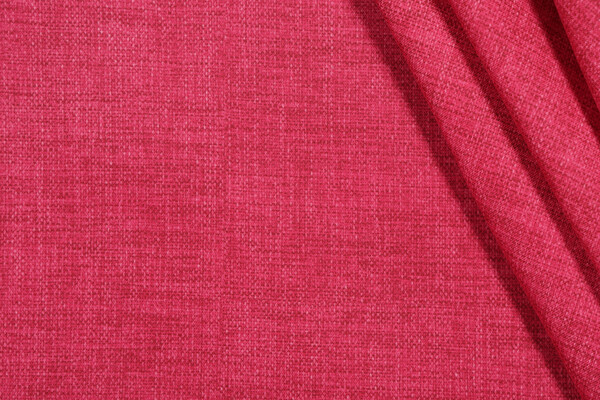 Sample of Splash Printed Polyester Outdoor Fabric in Raspberry 