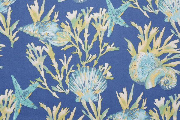 Richloom Daytrip Printed Polyester Outdoor Fabric in Pacific 