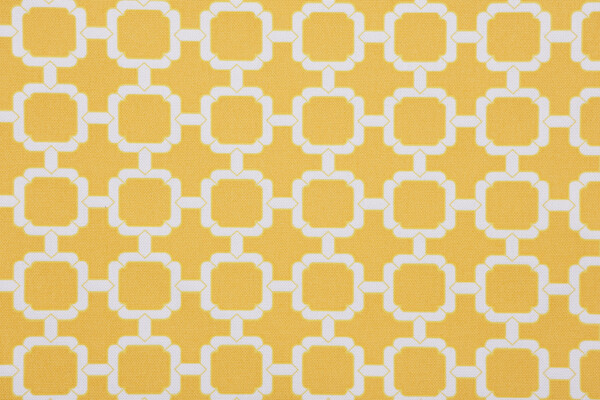 Mill Creek Hockley Printed Polyester Outdoor Fabric in Banana 