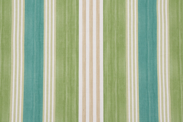 Waverly On Course Printed Cotton Drapery Fabric in Verte 