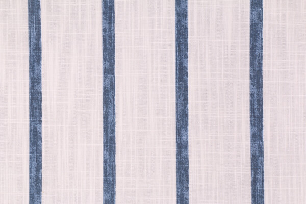 Premier Prints Miles Printed Slub Cotton Canvas Drapery Fabric in Italian Denim