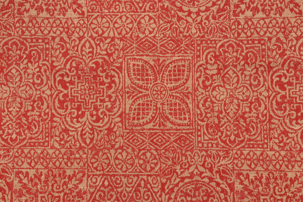 Covington Normandy Woven Upholstery Fabric in 318-Persimmon