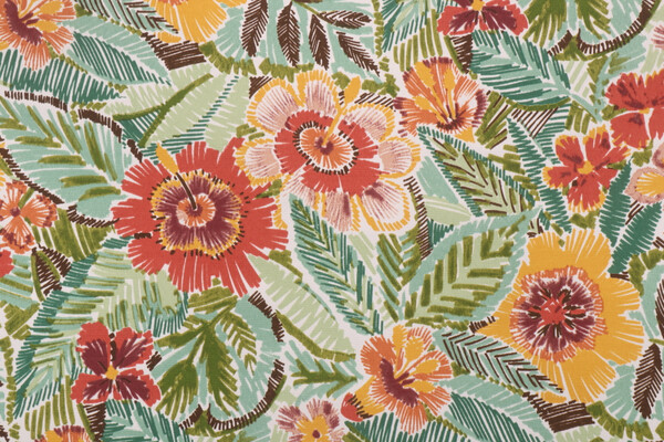 Richloom Pensacola Printed Polyester Outdoor Fabric in Sonoma