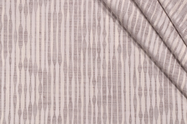PK Lifestyles Melanie Woven Decorator Fabric in Silver