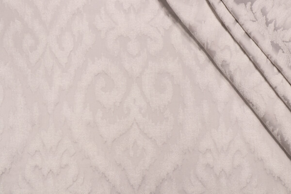 PK Lifestyles Josephine Woven Drapery Fabric in Platinum