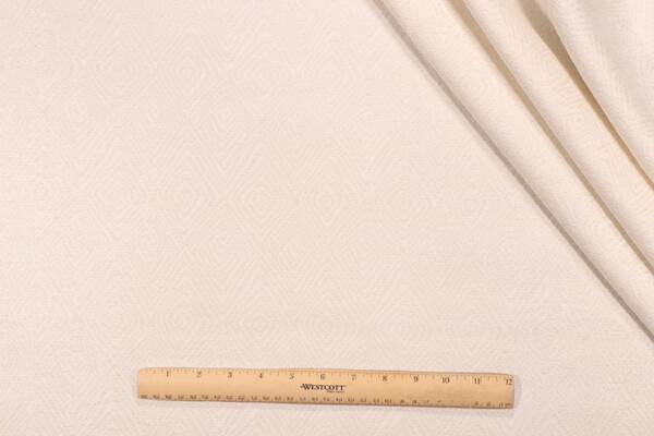 Kelly Ripa Home Set In Motion Woven Upholstery Fabric in Ivory