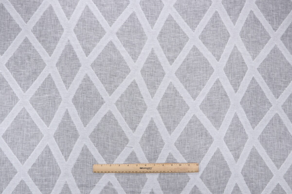 Lino Textiles Valentina Sheer Drapery Fabric in Ivory