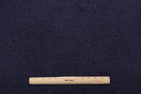 Crypton Jennie High Performance Chenille Upholstery Fabric in Indigo