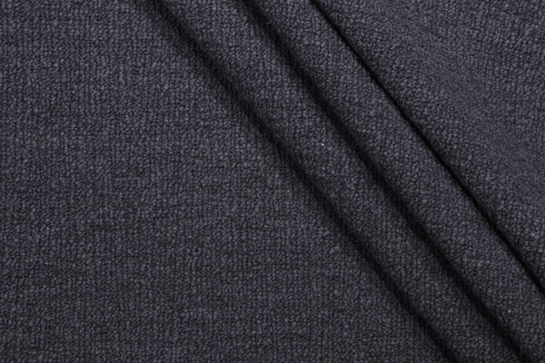 Kaufmann Wooly Woven Upholstery Fabric in Granite