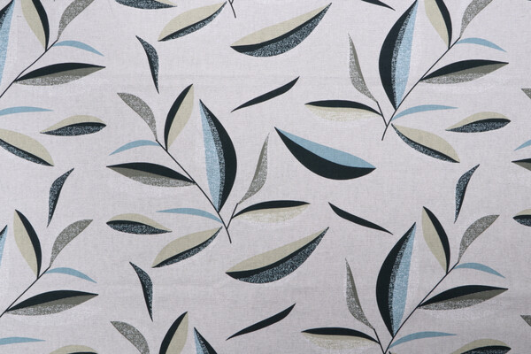 Stof France Kentiva Printed Drapery Fabric in Kaki