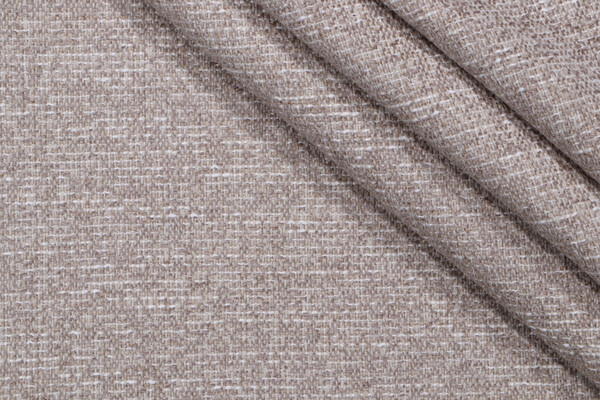Barker Woven Chenille Upholstery Fabric in Light Bark