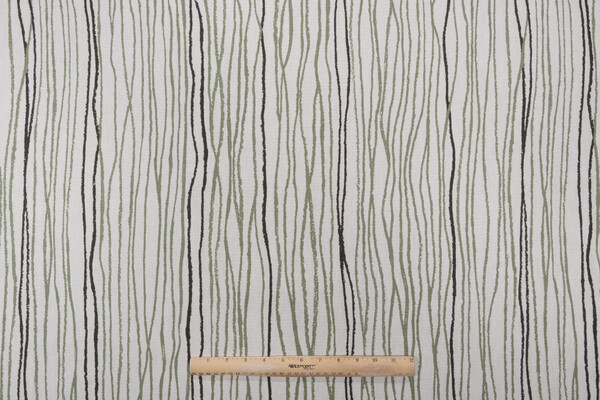 Magnolia Home Rapids Printed Cotton Drapery Fabric in Palm