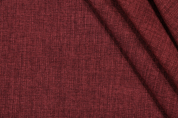Sample of Golding Lenny Woven Felt-Baked Upholstery Fabric in Ruby 