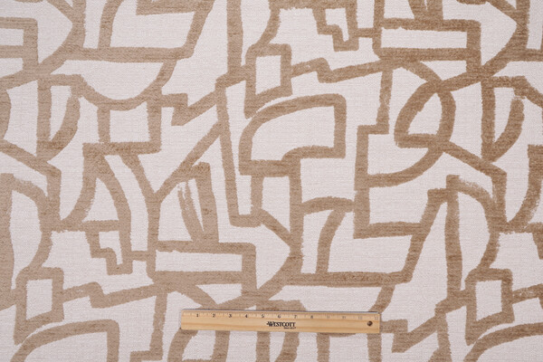 Golding Versa Woven Chenille Upholstery Fabric in Mushroom 