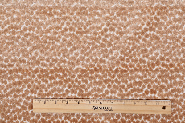 P Kaufmann Burnam Velvet Upholstery Fabric in Cornsilk 