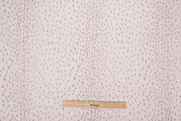 TFA Doe A Deer Woven Upholstery Fabric in Taupe 
