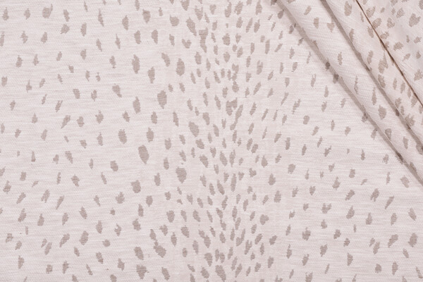 TFA Doe A Deer Woven Upholstery Fabric in Taupe 