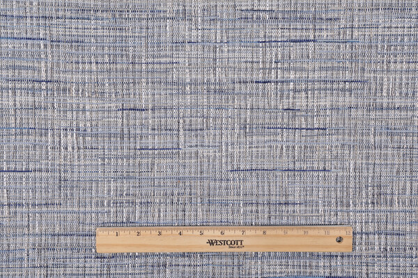 TFA Above And Beyond Woven Chenille Upholstery Fabric in Indigo 