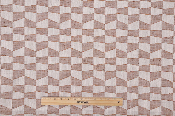 TFA Wilkie Woven Upholstery Fabric in Clay 